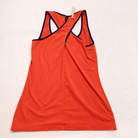 Banana Republic Pullover Casual Tank Top Shirt Womens Size Small S Orange Blue - Picture 7 of 8
